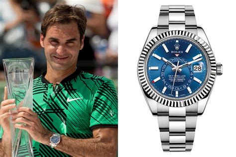 roger federer rolex watch|rolex retirement watch.